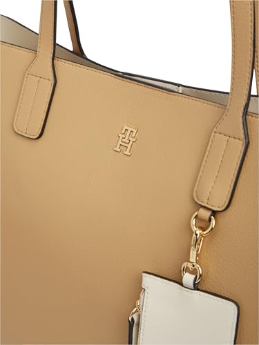 Sac cabas Tommy Hilfiger Th Icon Tote kaki taille unique