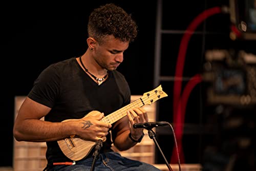 Ukulélé Soprano électro-acoustique Ortega Guitars – Série Bamboo – avec housse Deluxe – bambou (RUNAB-SO) - Les Beatles, Paul McCartney, John Lennon, RIngo Starr, George Harrison Ukulélé Soprano électro-acoustique Ortega Guitars - Série Bamboo - avec housse Deluxe - bambou (RUNAB-SO) – Image 7