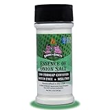 Smoke n Sanity Essence of Onion Salt - Certified Low FODMAP - Contains No Garlic - Low FODMAP Seasonings. Certified Gluten Free - Certified Kosher - Dairy Free - 3.5 Ounce Shaker