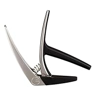 Fast, Simple and Reliable: The Nashville classical guitar capo is a lightweight, spring-operated guitar capo designed to greatly reduce the problems caused by excessive clamping force. Its spring-loaded mechanism offers fast, one-handed operation and...