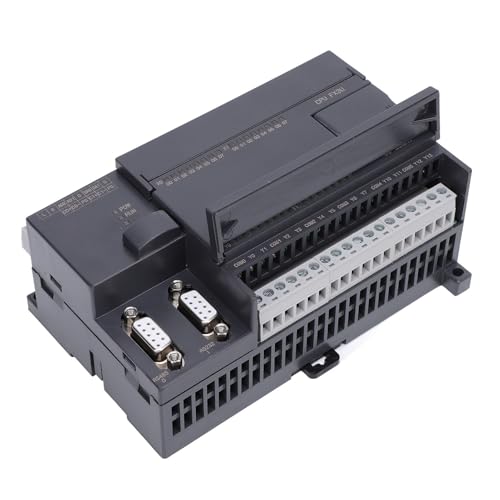 Contrôleur de relais logique programmable DC24V avec 16 entrées et 12 sorties pour automatisme