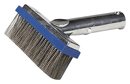 Certikin PVC - Bürste mit Borsten aus Edelstahl 16 cm Cover