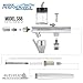 Master Performance S68 Multi-Purpose Precision Dual-Action Siphon Feed Airbrush, 0.35 mm Tip, 3/4 oz Fluid Bottle, Color Cup - User Friendly Set Kit - How-to-Airbrush Guide - Auto, Art, Hobby, Cake
