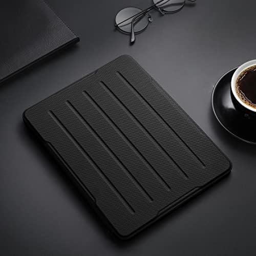 Vobafe case for iPad Air 2022 Case 5th Generation 10.9 inch/iPad Air 4th Generation 2020 Case with Pencil Holder, Auto Sleep/Awake,Support 2nd Gen Apple Pencil Charging, PU Business Cover,Black