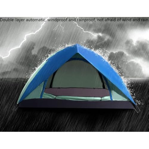 Carpa impermeable para 1-2 personas, doble capa, sombra UV miniatura 3