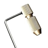 3. Material: Messing Bohrersets 1,0-1,5 mm Spannfutterbereich Elektromotor Wellenklemmenbefestigung Bohrfutter 2 mm Schaft Messing Mikrobohrerklemme für ABS/Leichtholz