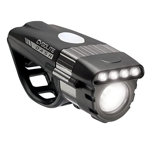 Cygolite Dash Pro– 600 Lumen Bike Light– 5 Night & 3 Daytime Modes– Compact & Durable– Ip64 Water Resistant– Sturdy Flexible Mount– Usb Rechargeable Headligh, Black, Dsh-600-Usb #TOP17
