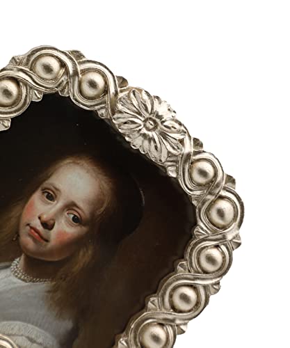 Yulink 3X3 Small Vintage Square Picture Frame, Mini Antique Ornate Photo Frame, Tiny Retro Baby Frame, For Tabletop And Wall Display Home Decor, Old Fashioned Photo Gallery Art, Champagne Gold #TOP5