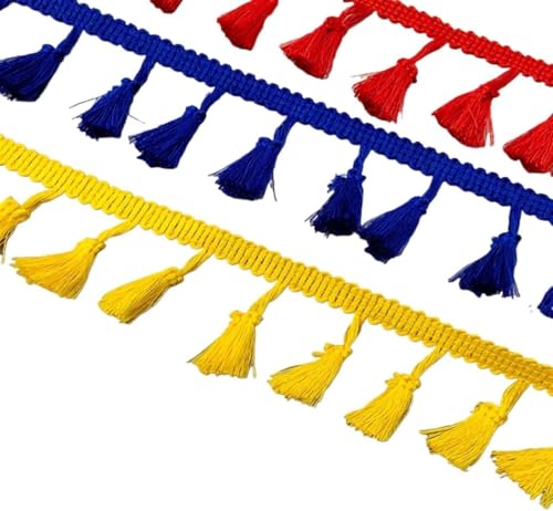 Encaje de algodón azul de calidad premium para cortinas y trajes de gala 6