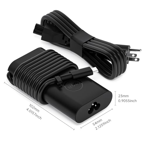 100W Type C USB-C Laptop Charger Fit for Dell Latitude 9440 9510 9520 7640 Precision 5480 3580 3480 Inspiron 14 16 5000 7000 7440 Adapter Power Cord - Image 7
