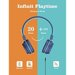 Casque Audio Enfant Bluetooth, iClever Ecouteurs pour Enfant avec Lumières Colorées avec Micro, Contrôle du Volume… - Les Beatles, Paul McCartney, John Lennon, RIngo Starr, George Harrison Casque Audio Enfant Bluetooth, iClever Ecouteurs pour Enfant avec Lumières Colorées avec Micro, Contrôle du Volume… – Image 5