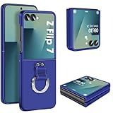 Protection Complète: La coque pour Samsung Galaxy Z Flip 7 dispose de suffisamment de bords surélevés autour des écrans, de l'appareil photo et du flash, résiste aux rayures lorsqu'elle est placée face vers le bas, ce qui offre une protection solide pour l'appareil photo et l'écran de votre téléphone. De plus, des découpes précises garantissent un accès complet aux haut-parleurs, boutons, capteurs et autres ports.