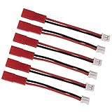 WEISHUJI 6pcs JST to PH 2P, Lipo Battery Adapter Cables, JST to PH 2P Connector Cable Wire for...