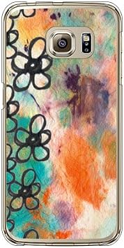 Kaleido Flower Clear / for Galaxy S6 Edge SC-04G/docomo DSC04G-PCNT-212-M764 DSC04G-PCNT-212-M764