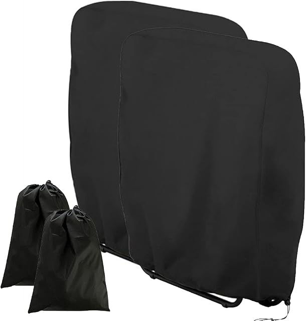 Zero Gravity Chair Cover, 2 Pack Outdoor Folding Chair Cover Waterproof Dustproof and UV Resistant, Anti Gravity Chair Cover