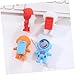 HAPINARY 18pcs Cute Astronaut Erasers for Boys and Girls -Themed Pencil Erasers for Classroom Rewards and Party Favors Engaging Learning Tools Mixed Colors