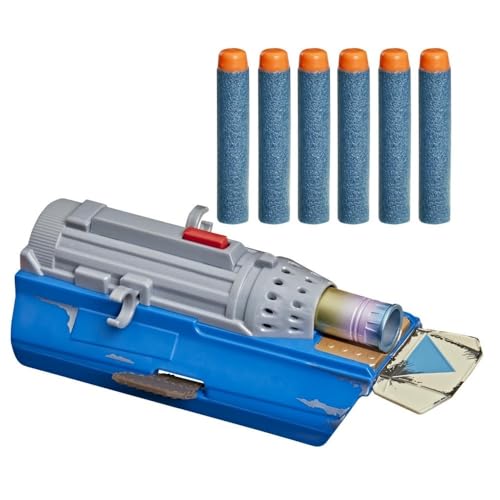 STAR WARS NERF The Mandalorian Rocket Gauntlet Blaster with 6 NERF Elite Darts Use with a Costume for Kids Toys for Boys & Girls Ages 5+