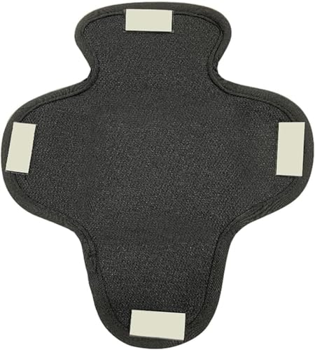 GisWell Motorrad Helmpolster, Schwarz Helmfutter Innenfutter - Atmungsaktive Anti-Schweiß-Kühlung, Wiederverwendbar & Waschbar, Schweißabsorbierend Für Rennsport