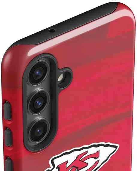 Skinit Impact Phone Case Compatible with Galaxy S24 Plus - Officially Licensed NFL Kansas City Chiefs Design