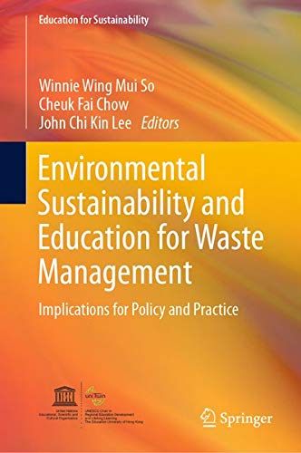 Buy Environmental Sustainability and Education for Waste Management — BookShops.in