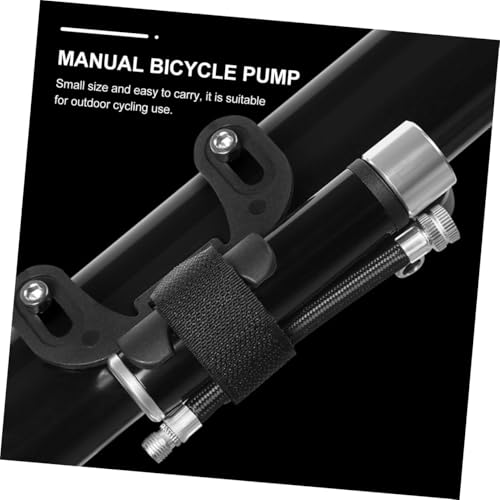 Inflador portátil de neumáticos de bicicleta mini de aluminio 120 PSI 5