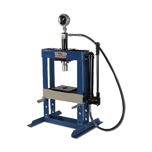 Baileigh 10-Ton H-Frame Shop Press