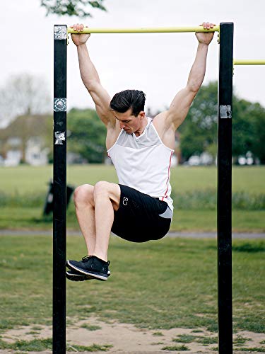 Sundried Mens Gym and Running Shorts Black Training Exercise Shorts - Afbeelding 4