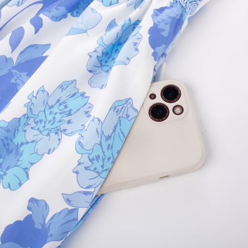 Image of GRACE KARIN Womens Summer Floral Maxi Dresses 2026 Long Flowy Boho Dress Beach Vacation Sundresses Casual Clothes with Pocket