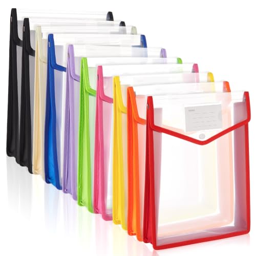 Dossier extensible plastique pour ranger les papiers volants sans perdre de place