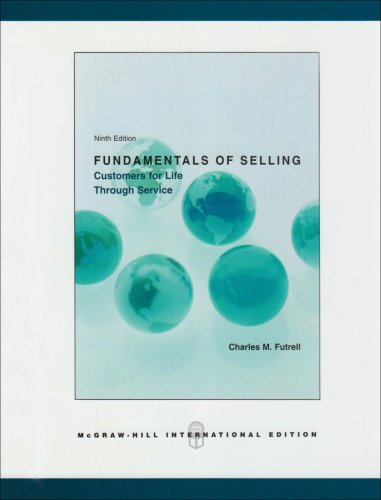 Fundamentals of Selling 0071117911 Book Cover
