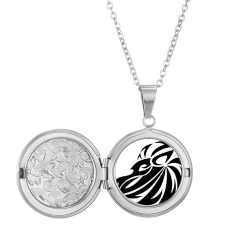 Pendentif photo Lion symbole zodiaque gravé aux finitions soignées et élégantes