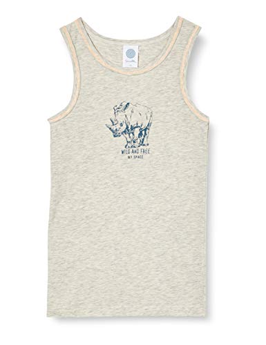 Sanetta Unterhemd Grau Maglie Termiche, Platino