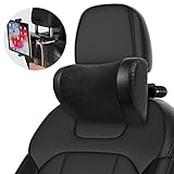 ✔【Material Premium】La tela está hecha de franela suave y agradable para la piel y cuero duradero, relleno con almohadilla de espuma viscoelástica de alta calidad, que es transpirable, cómoda y respetuosa con el medio ambiente. Absorba los golpes y haga que la conducción sea más segura, de alta calidad y sin preocupaciones.