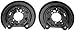 Dorman 924-375 Rear Brake Backing Plate Compatible with Select Subaru Models, 1 Pair