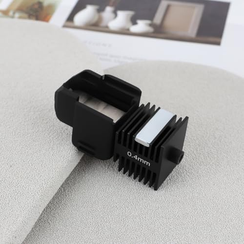 OTOTEC 1 unidade bloco aquecedor de cabeça de impressão 3D kit Hotend diâmetro do bocal 0,4 mm compa