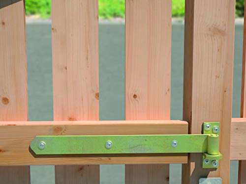 Alberts 311155 Kloben auf Platte | in den Ausführungen mit DI oder DII-Haken | galvanisch verzinkt, dickschichtpassiviert | Dornmaß Ø10 mm | Platte 90 x 30 mm