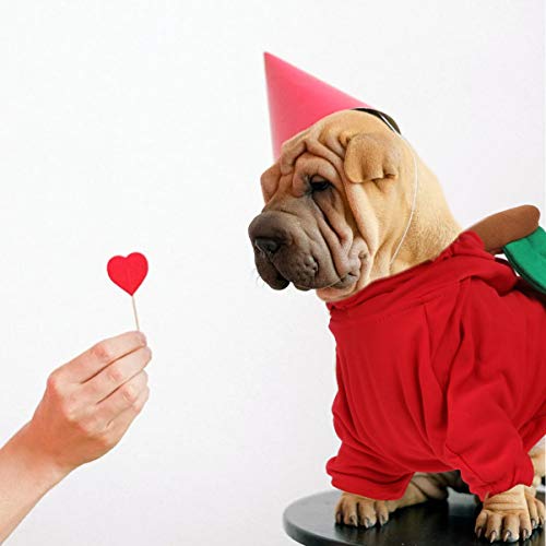 Disfraz para perro Halloween rojo tamaño L miniatura 5