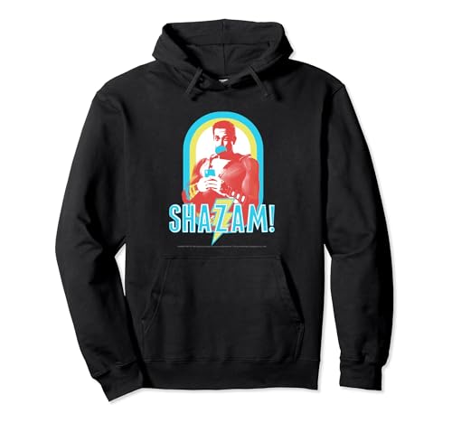 Shazam Bubble Gum Frame Pullover Hoodie