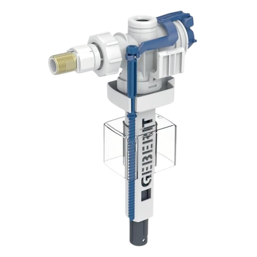 Geberit Füllventil Typ 383 & Spülventil Typ 212 Set – kompatibel mit Sigma/Delta/UP300 Spülkästen – inkl. Mikrofasertuch – schnelle WC-Reparatur, leiser Betrieb, einstellbare Spülmengen