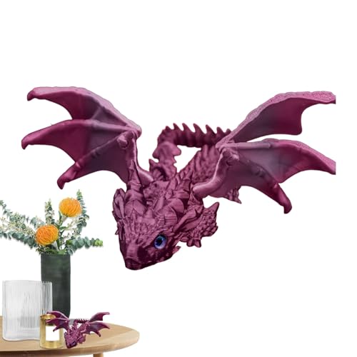 Giocattoli Drago, Figure Di Drago per - Drago Articolato 3 D Stampato - Articolazioni Di Mobili, Giocattoli Esecutivi Da Ufficio per, Adulti, Collezionisti