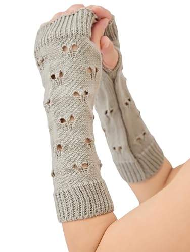 OTPEH Arm Warmers Fairy Grunge Fingerless Punk Goth Emo Gloves Y2K Accessories Cottagecore