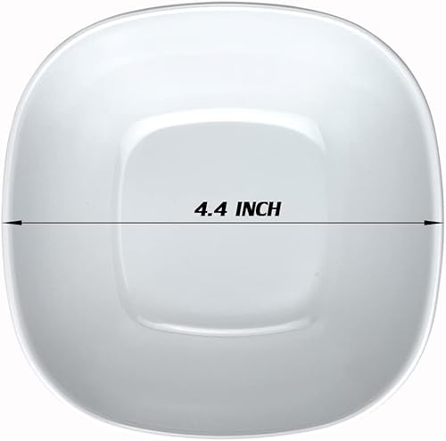 Miniatura 27 de Cuenco de postre de melamina de 4.4 pulgadas para niños, cuenco pequeño para helado, aperitivos, ensalada de arroz, sopa, cereales, juego de 10