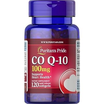 Coenzima Coq10 100Mg 120 Softgels Importado Puritans Pride - Pacote de 1