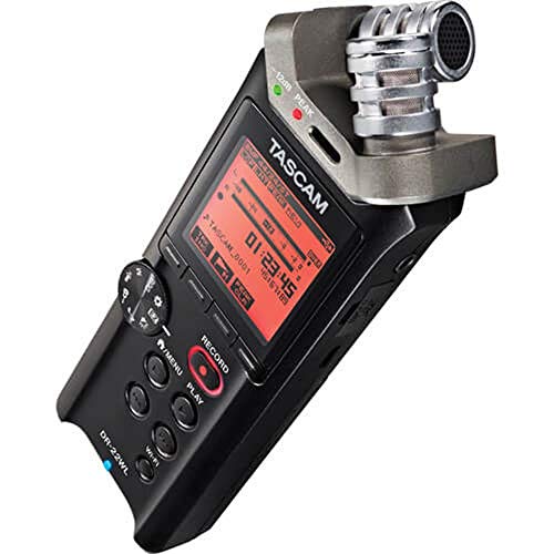 Tascam DR-22WL Portable Handheld Audio Recorder with WiFi,Black
