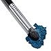 Sigma Beauty Professional E45 Eye Makeup Brush – Small Tapered Eyeshadow Blending Brush with SigmaTech® fibers for Seamless Eyeshadow Blending, Pointed Eyeshadow Brush for the Perfect Cut Crease