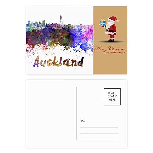 Cartes postales aquarelles de Nouvelle-Zélande Auckland lot souvenirs