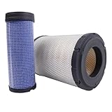 SPAKYGIE Air Filter Kit AT175344 AT175345 For John Deere 110 120 410E 450J 550H 650H 1850