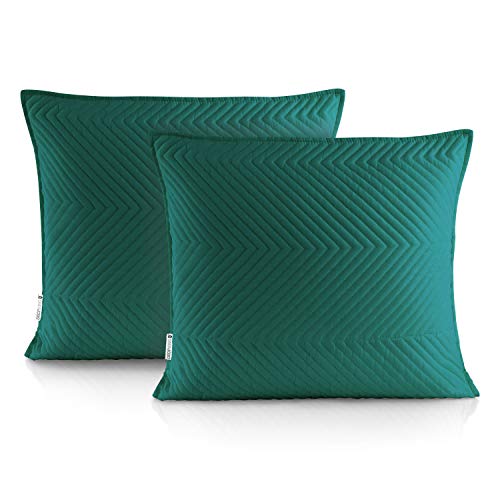 DecoKing 2 federe 45 x 45 cm, set di federe