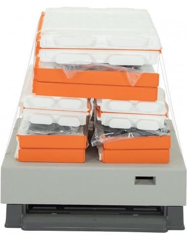 LYSON Bienenbeute Styropor Dadantbeute Dadant Blatt Beute OPTIMA Bienenstock-Set (ORANGE-GRAU) für die Selbstmontage (Passende Rahmen:47×43,5x30cm;47×43,5x14,5cm)