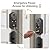 SEVEKO Smart Door Lock Set, Fingerprint Keyless Entry Door Lock with Interior Knob, Front Door Lock Set with Keypad and Deadbolt, Smart Locks for Front Door -APP Control, Auto-Lock, Oil Rubbed Bronze